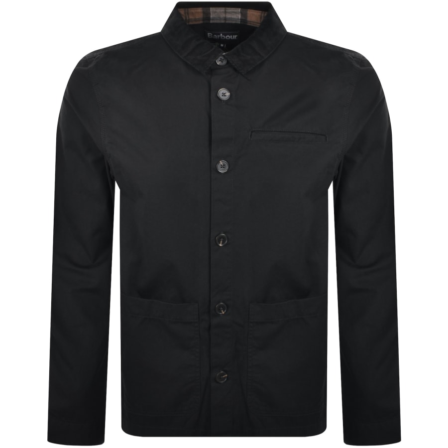 Barbour Cole Overshirt Black
